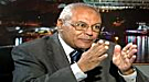 العوا يتحدث عن الثوره في مكتبة الاسكندريه