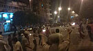 اشتباكات بين متظاهرين  ومواطنين عند محطة كوبري القبة ومداخل العباسية