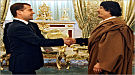 أنباء عن حظر القذافي , وافراد عائلته دخول روسيا